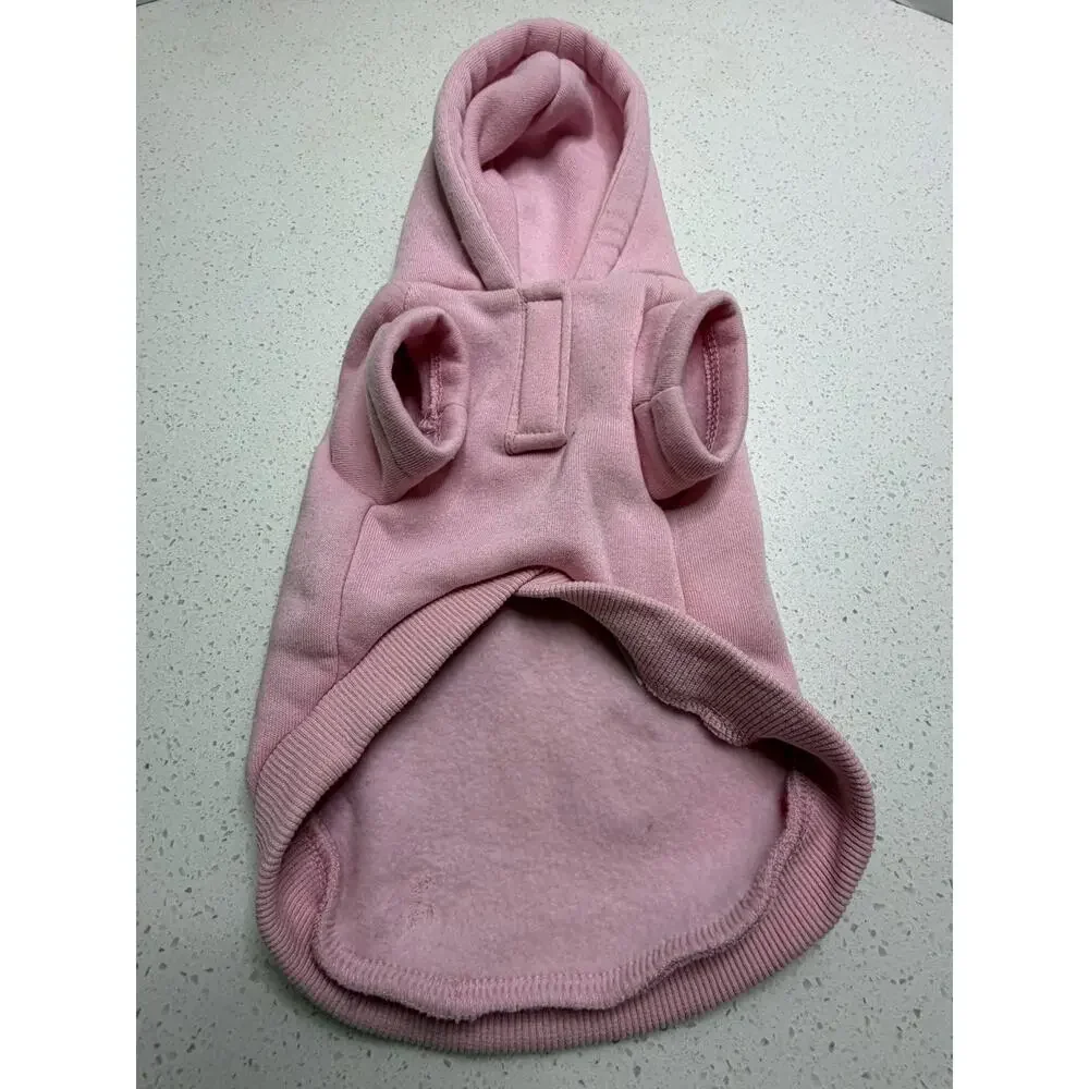 Beautiful Light pink Pets hoodie Size XS